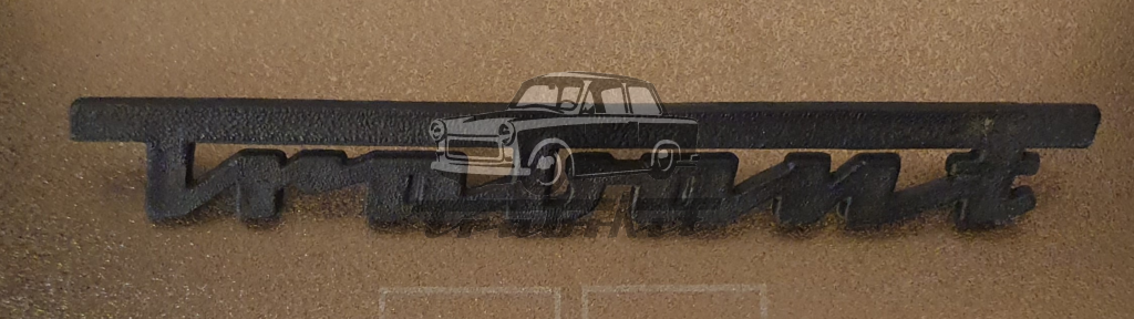 Nápis Trabant 3D výtisk